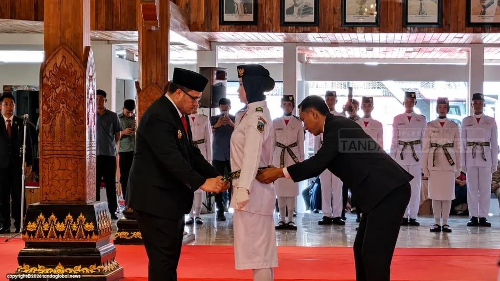 Dari Ratusan Pelajar, 75 Terpilih Jadi Paskibraka Kediri, Tangis Haru Pecah Saat Bertemu Orang Tua