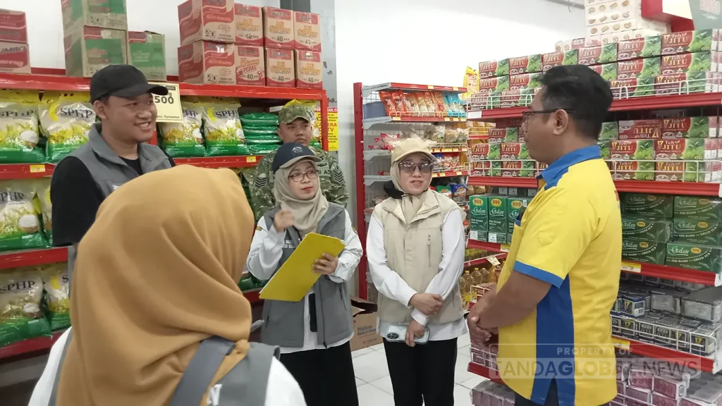 Sidak Toko Modern Kediri, Stok Beras Aman